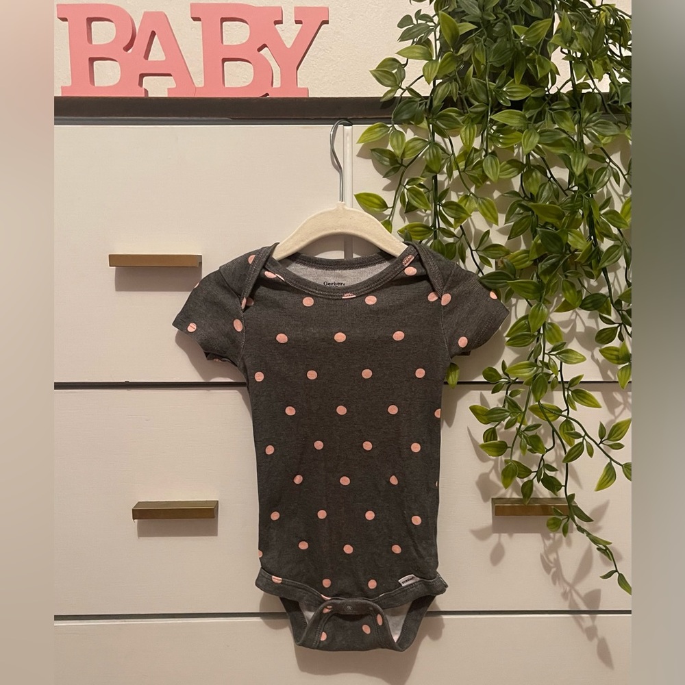 Polka dot Onesie
